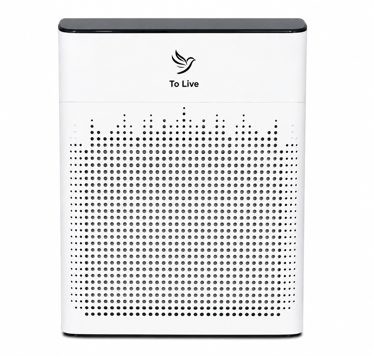 Full front view of the To Live DuoPure purifier